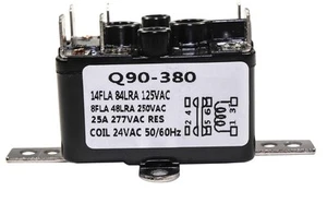 Enclosed General Purpose Fan Relay Replacement Compatible with Emerson 90-380... - Picture 1 of 9