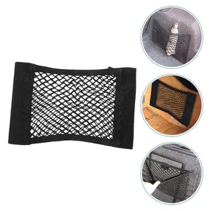  Organizador de maletero de 2 piezas para caja de camión de coche red deslizable equipo de camping imprescindible - Imagen 1 de 12