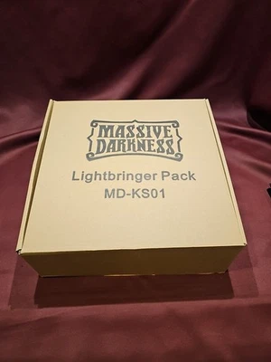 Massive Darkness Lightbringer Pack Kickstarter CMON 45 Fantasy D&D Minis New - Image 1 of 4