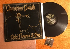 Christian Death Only Theatre Of Pain '82 Frontier FLP 1007 Original LP goth rozz - Picture 1 of 8