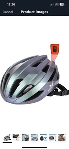 Veltuno Bike Helmet M with LED Light for Adults Lightweight Road Mount Men Women - Picture 1 of 4