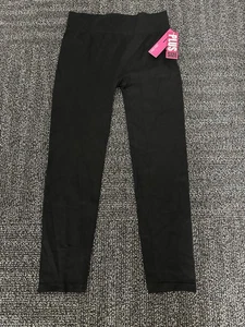 NWT ShoSho Leggings Womens Sz XL/1X Black High Waisted Pull On Compression - Picture 1 of 13