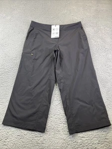 Pantalone donna LL Bean elasticizzato traspirante UPF 40 resistente all’abrasione taglia 8 nero Capri - Foto 1 di 9