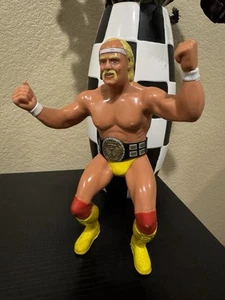 1984 LJN WWF Wrestling Superstars Hulk Hogan w/Belt Action Figure Titan Sports - Picture 1 of 4