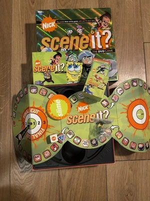 Nick Scene It Interactive DVD Board Game Nickelodeon By Screenlife Complete GC - Image 1 of 4