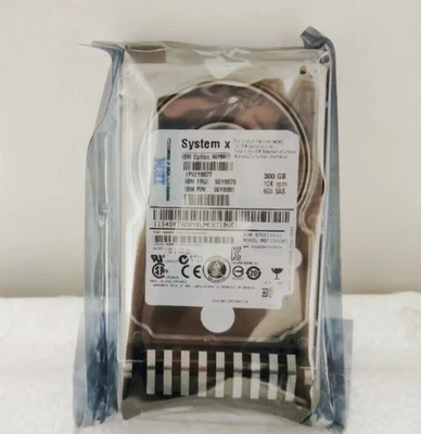 90Y8877 90Y8881 IBM 300GB 10K 6G HOT SWAP SFF 2.5" SAS HARD DRIVE 90Y8878 - Image 1 of 2