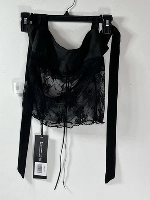 Blanco Zorro Boutique Encaje Fairy Core Gótico Y2K Coqueta Dark Academia Nuevo con Etiquetas Talla S Foto 1 de 4