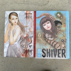 Junji Ito Manga Lot Of 2 - Mimis Tales Of Terror & Shiver (HARDCOVER) Free Ship - Picture 1 of 4