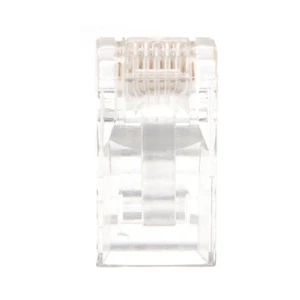 100pcs Cat5e Network Cable LAN Crimp Connectors Ends Plugs Set - Afbeelding 1 van 5