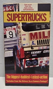 Supertrucks (VHS Video Tape, 1987) European Truck Racing - Picture 1 of 4