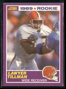 1989 Score Supplemental #435S Lawyer Tillman Cleveland Browns - Picture 1 of 2