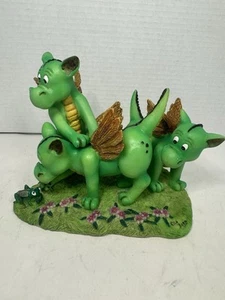L.A. Berry Creature Artist Dragon Figurine “Brave In The Face Of Danger” - Picture 1 of 6