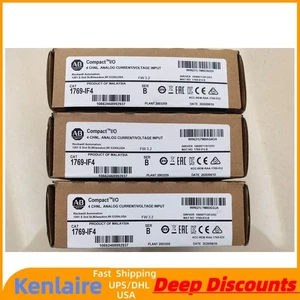 AB 1769-IF4 B CompactLogix 4CH Analog Input Module 1769IF4 US US Free Tax - Picture 1 of 5