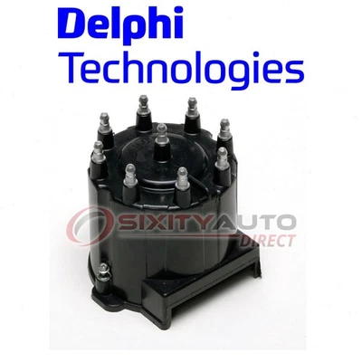 Delphi Distributor Cap for 1988-1995 GMC K3500 5.7L 7.4L V8 Ignition Spark lg - Image 1 of 4
