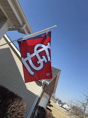 ST. LOUIS CARDINALS-3’x5’ Deluxe Outdoor Flag/Banner-NEW-SHIPS FAST! - Image 1 of 2