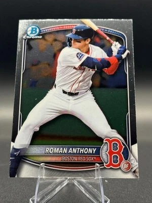 2025 Bowman Chrome #BCP-167 Roman Anthony Prospects - Image 1 of 2