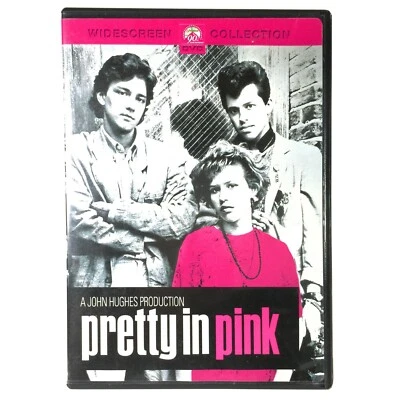 Pretty in Pink (DVD, 1986, Widescreen) Like New !  Molly Ringwald   Jon Cryer - Image 1 of 3