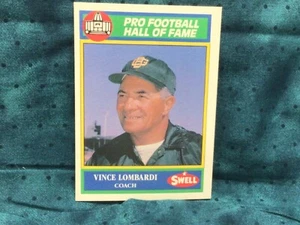 1990 PRO FOOTBALL HALL OF FAME VINCE LOMBARDI CARD #44 - Picture 1 of 2