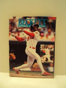 Beckett Baseball Magazine June 1995 Issue #123 KENNY LOFTON / MICHEAL JORDAN - Picture 1 of 3
