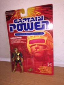 Mattel CAPTAIN POWER ACTION FIGURE #3895 MOC, 1987 - Picture 1 of 3