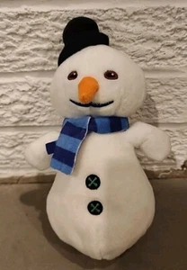 Disney Jr Doc McStuffins Chilly Snowman Plush Stuffed Animal W/ Scarf & Hat 9" - Picture 1 of 8