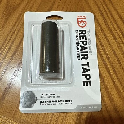 Gear Aid Tenacious Tape Outdoor Gear Peel Stick Repair Tape OD Green Nylon 10668 - Image 1 of 2