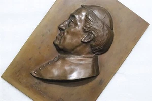 🧭 🇩🇪 SUPER PLAKETTE 1917 Johann von Eych von Jørgen Windfeld Schmidt 192x133mm  - Bild 1 von 6