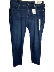 Ana A New Approach Damen Mid-Rise Skinny Jeans Größe 22W dunkle Waschung Neu mit Etikett - Bild 1 von 15