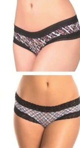 Candies Intimates Cheeky Lace Tanga Panties - XL-Comfortable-Sexy-Women - Picture 1 of 8