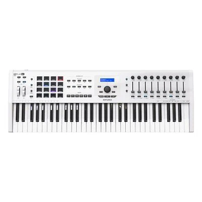 Arturia KeyLab MkII 61 Keyboard Controller - White - Image 1 of 2