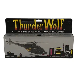 Thunder Wolf Bell 206 B 1/48 Scale Action Model Helicopter Batt Op Camoflage NIB - Picture 1 of 3