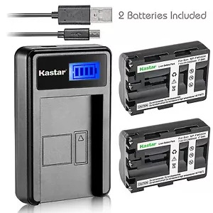 Kastar NP-FM500H Battery Charger Sony SLT-A99 A99V DSLR α560 α580 α100 α58 α77II - Picture 1 of 18