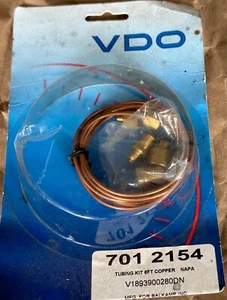 VDO GAUGE OIL PRESSURE TUBING KIT, NEW OLD STOCK, NLA PART #701 2154 - Picture 1 of 2