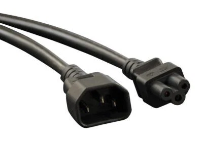 POWER CORD, IEC 60320 C14/C5, 1.8M, Mains Power Cable, Qty.1 | P014-006 - Image 1 of 2