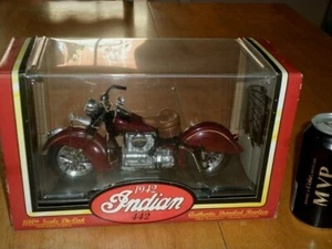 1942 Indian 442 Motorcycle,[Tootsie Toys Brand] Die-Cast Built Model, SCALE 1/10 - Picture 1 of 10