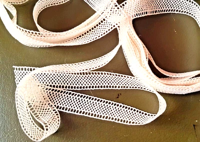 400 cm de galon en fil de coton ,largeur 1,2 cm - Photo 1/3