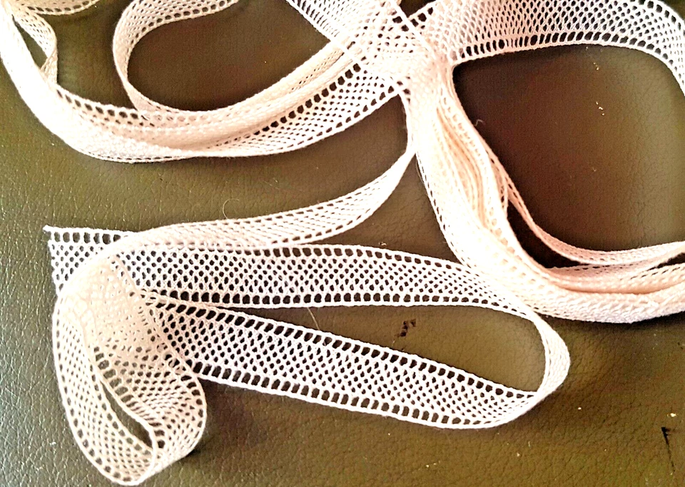 400 cm de galon en fil de coton ,largeur 1,2 cm - Photo 1/3