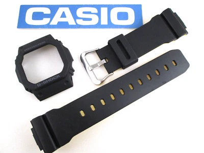 Original Casio G-Shock GW-M5610BY GWM5610BY negro y amarillo correa de reloj y bisel conjunto Foto 1 de 4