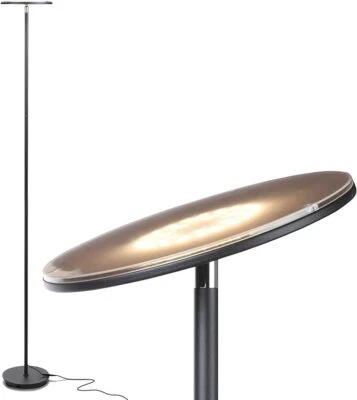 Brightech Sky LED Floor lamp, Torchiere Super Bright Floor Lamp for Living Rooms - Image 1 of 4