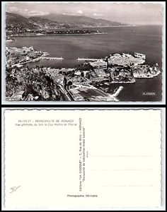 Postal MÓNACO RPPC - Vista general au loin le Cap Martin et l'Italie S7 - Imagen 1 de 1