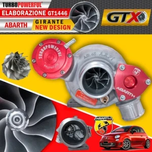 Turbo elaborato GTX1446 per ABARTH con Girante NEW DESIGN - Foto 1 di 7