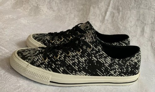 Scarpe Converse All Star donna nero bianco stile codice 553450C taglia 8 S06