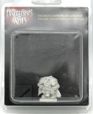 Avatars of War AoW68 Карлик Чемпион Голлира (Глубокие Часы) Железный Страж Герой  - Изображение 1 из 4