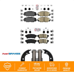 Front Ceramic Disc Brake Pads Kit For 2016-2020 Toyota Mirai