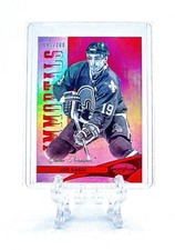 JOE SAKIC 2012 Panini Certified #127 MIRROR RED /100 PARALLEL AVALANCHE LEGEND