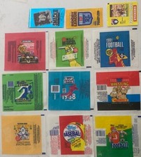 old gum card wrappers Scanlens Topps Wrestling MLB NFL ARL NRL AFL VFL Cricket