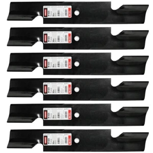 6pk High Lift Blades fit Scag 52" 482878 Stander 71440001 Ferris 5101756 Exmark - Picture 1 of 1