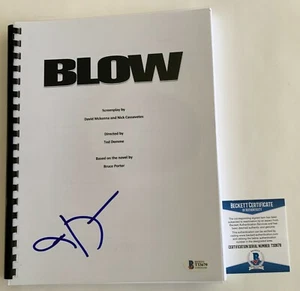 Nick Cassavetes Signed BLOW Complete Movie Script Autograph Beckett BAS COA - Picture 1 of 1
