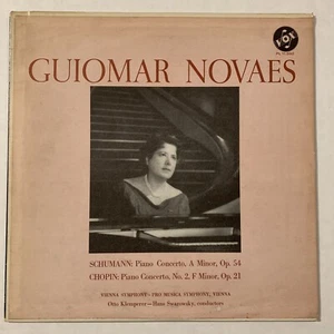 Guiomar Novaes Schumann Chopin Piano Concerto A F 2 Minor Vinyl LP Vox PL 11380 - Picture 1 of 6
