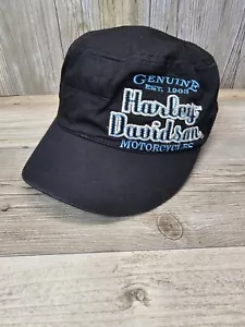 Cappello Harley-Davidson donna nero basso profilo regolabile ricamato - Foto 1 di 4